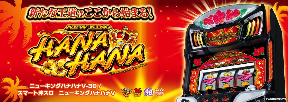 🌺新機種情報🌺 新たな王道はここから始まる！ 「ニューキングハナハナ