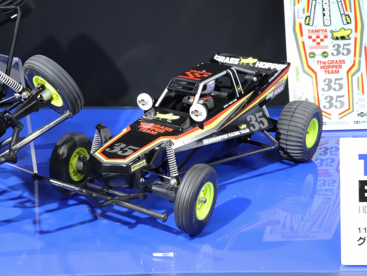 タミヤ新製品】1/10RC グラスホッパー ブラックエディション○11月22