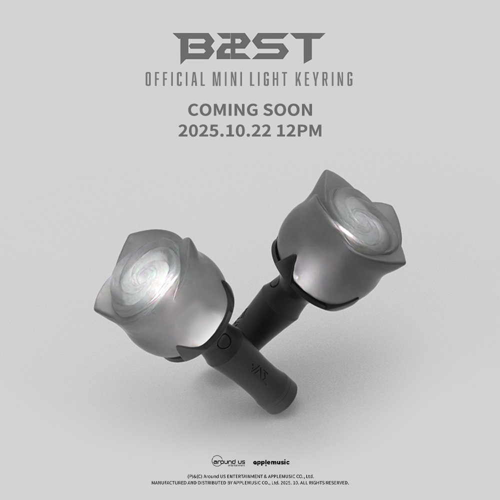 お知らせ] HIGHLIGHT B2ST OFFICIAL MINI ROSE LIGHT KEYRING COMING