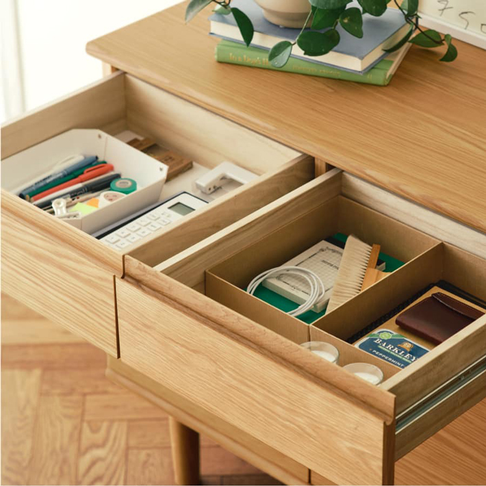 unicoで人気のキャビネットをご紹介！ オーク材のナチュラルな素材感を