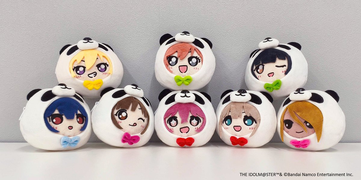 シャニマス7th_横浜_day1 】 ／ #円環パンダぬいポーチ 販売中