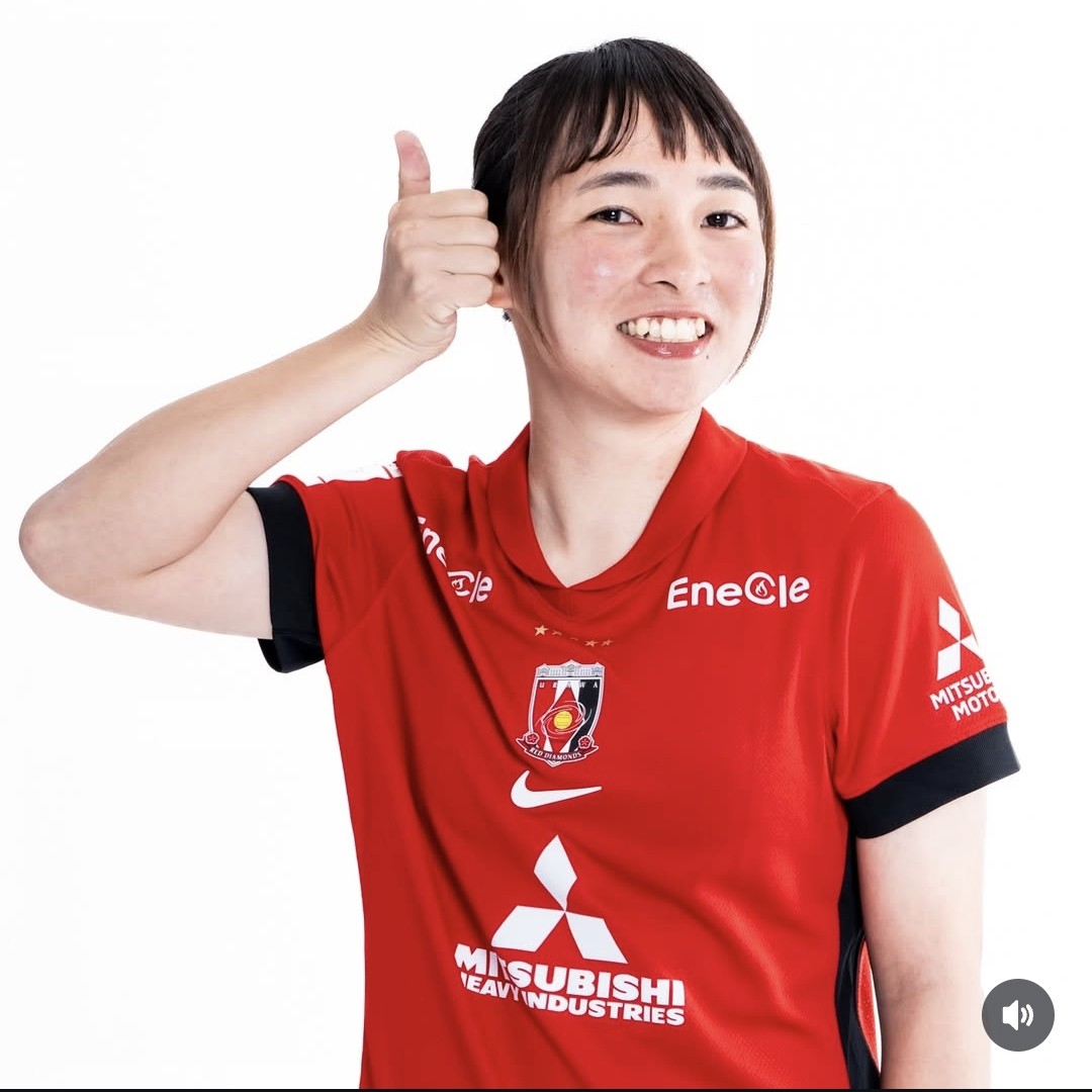 WEリーグにも撮影で耳Goodする選手が🤣🤣 #丹野凛々香 #三菱重工浦和