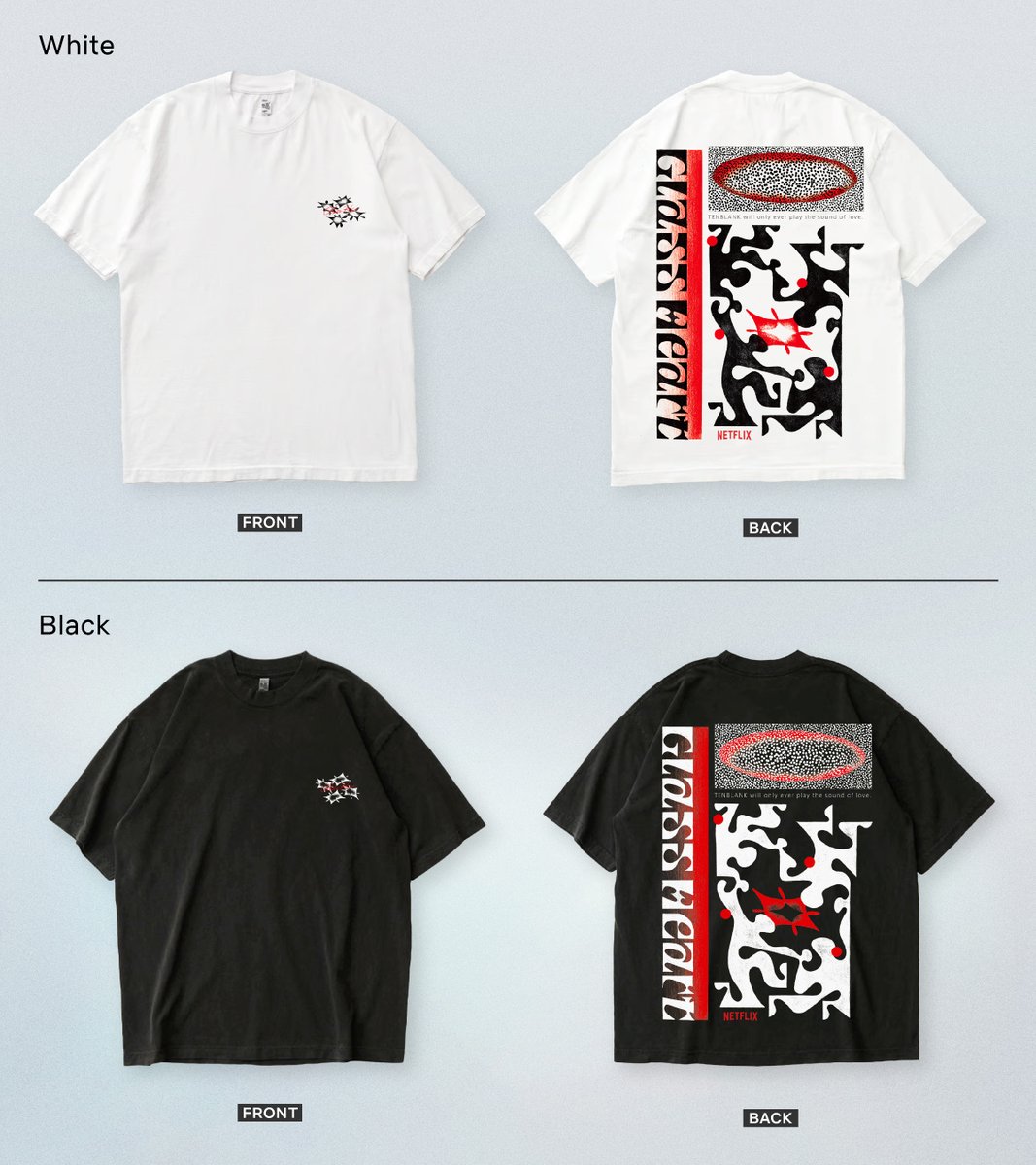 グラスハート✴︎佐藤健 ✴︎テンブランクTシャツ＆リストバンド