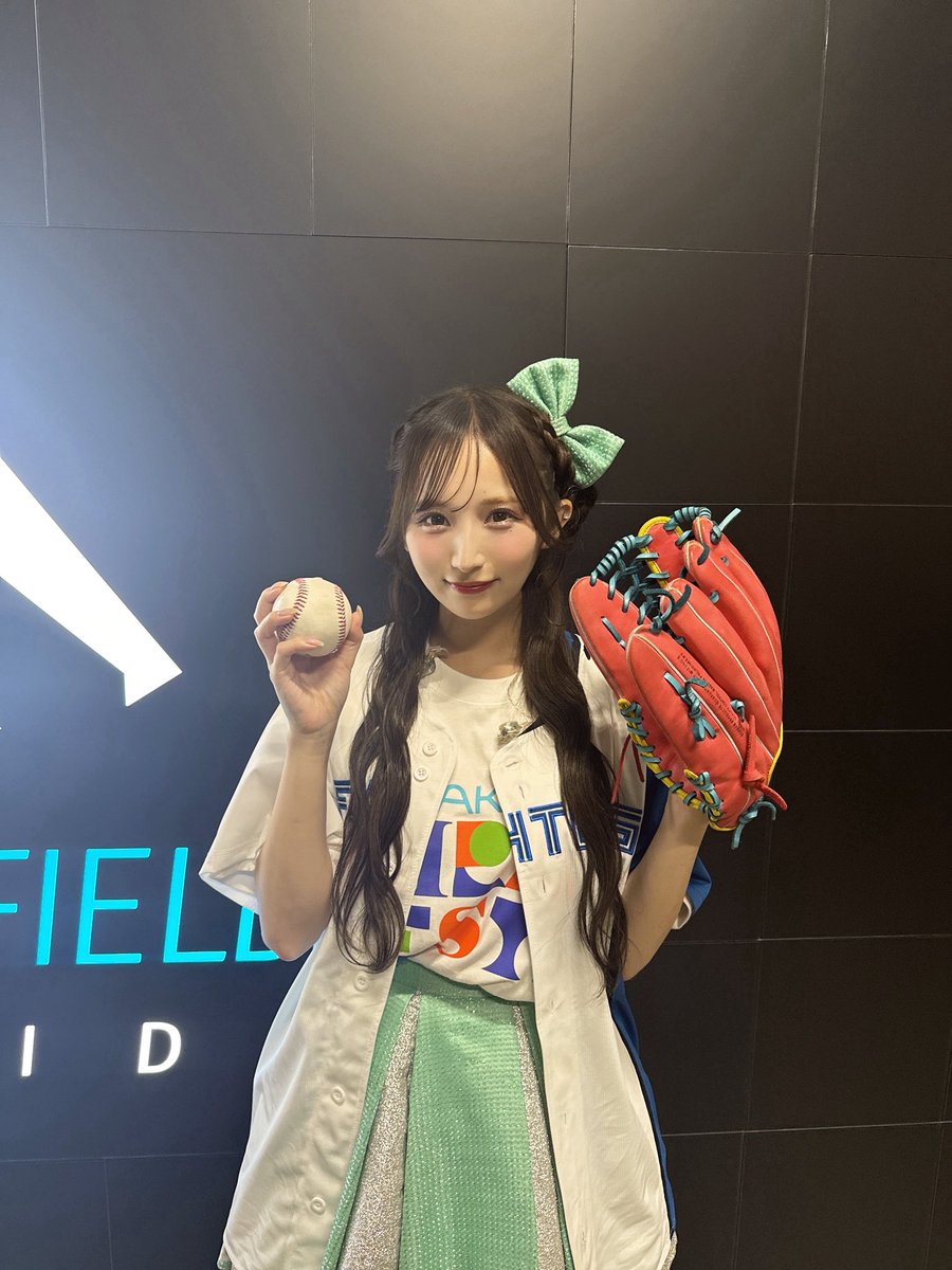 ファーストピッチセレモニーを 担当させて頂きました❕ CANDY TUNE