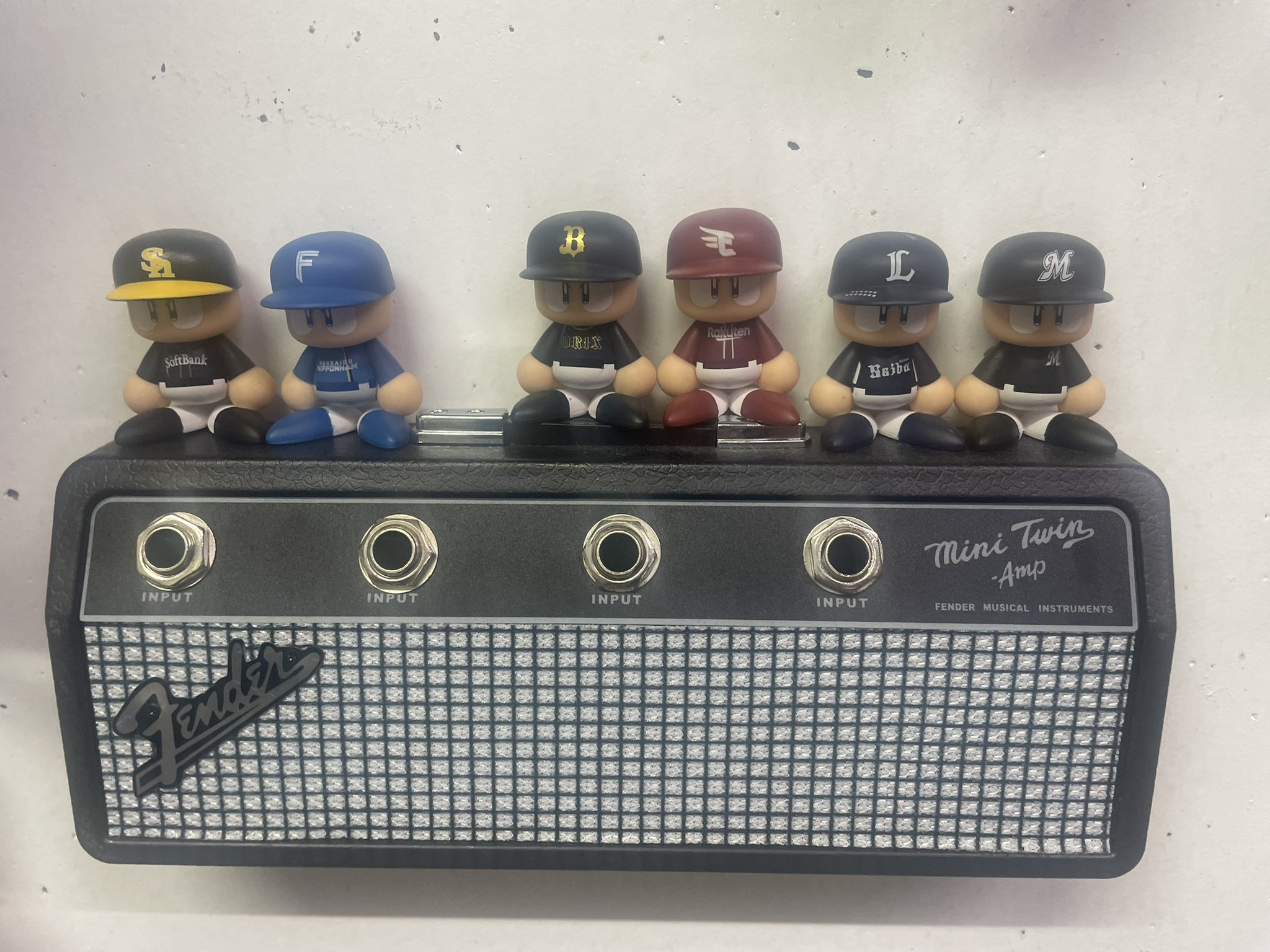 パワプロくん プライズアクションフィギュア パリーグ 全6個セット