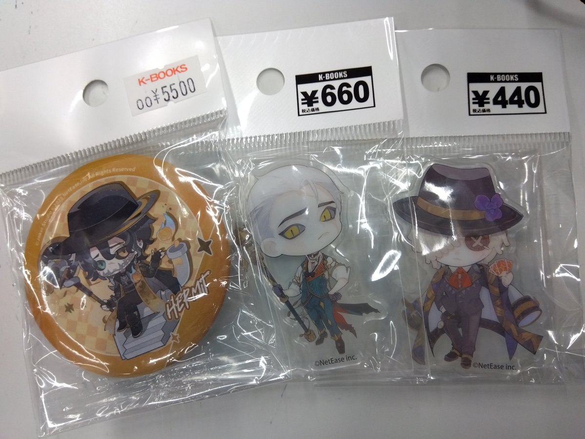 オフラインイベント 秋季IJL クリスマス 缶バッジ 囚人 隠者