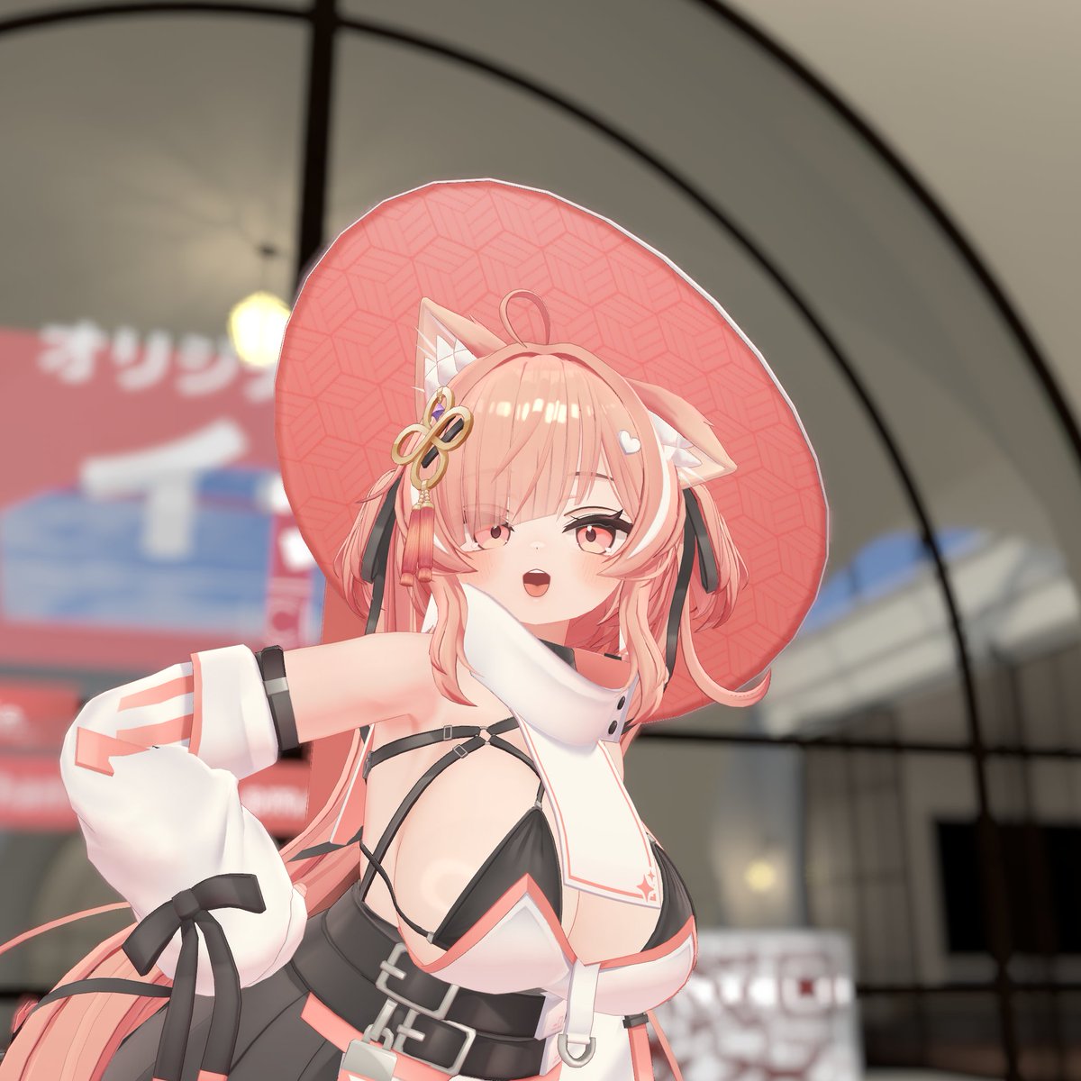 はみに様の新作「イチゴ」ちゃんを展示させていただきました‼️ 🎂8月