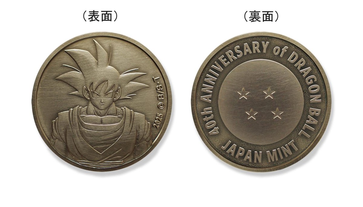 2025プルーフ貨幣セット ドラゴンボール40周年記念