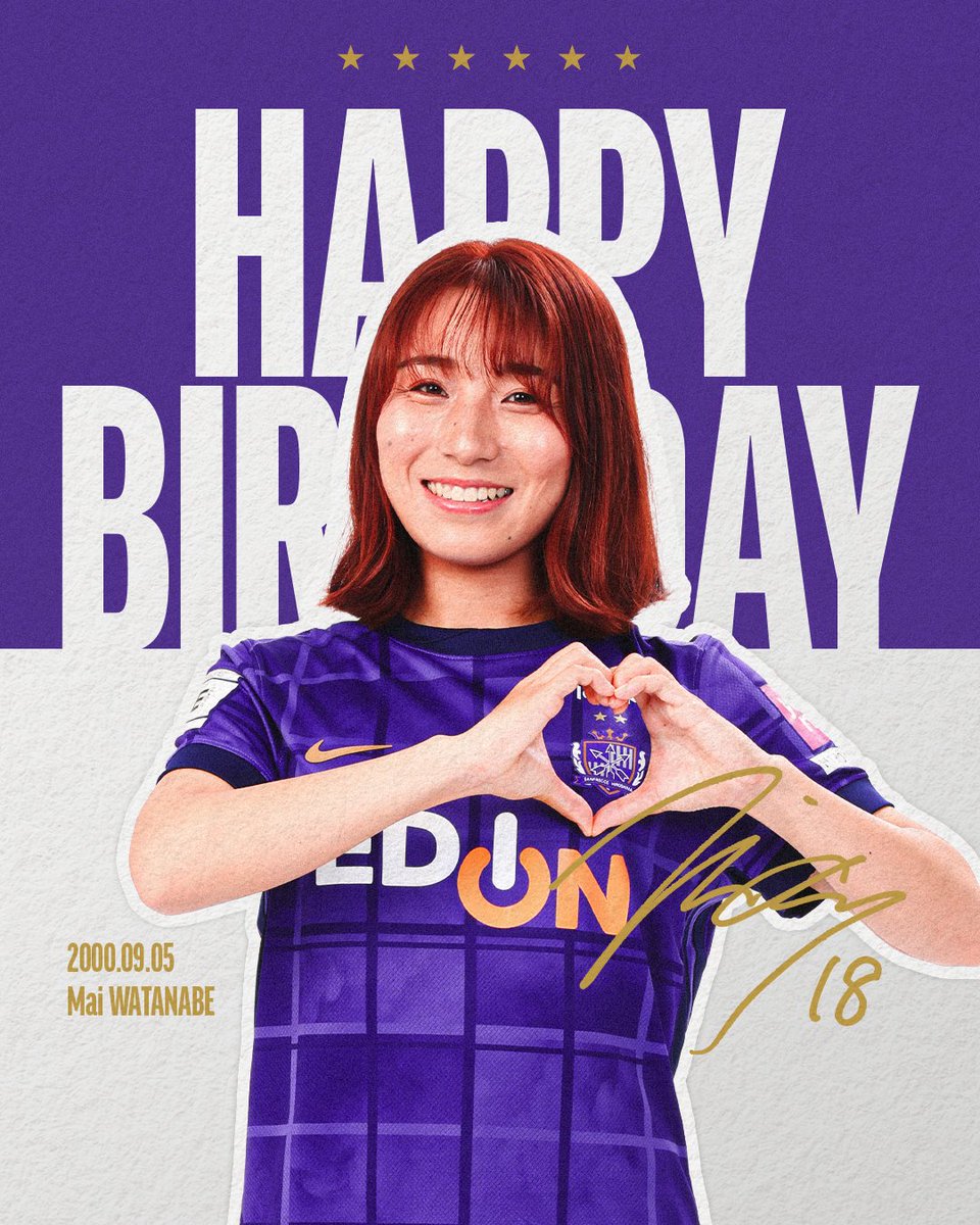 🎂HAPPY BIRTHDAY🎂 本日9月5日は #渡邊真衣 選手の25歳の誕生日です