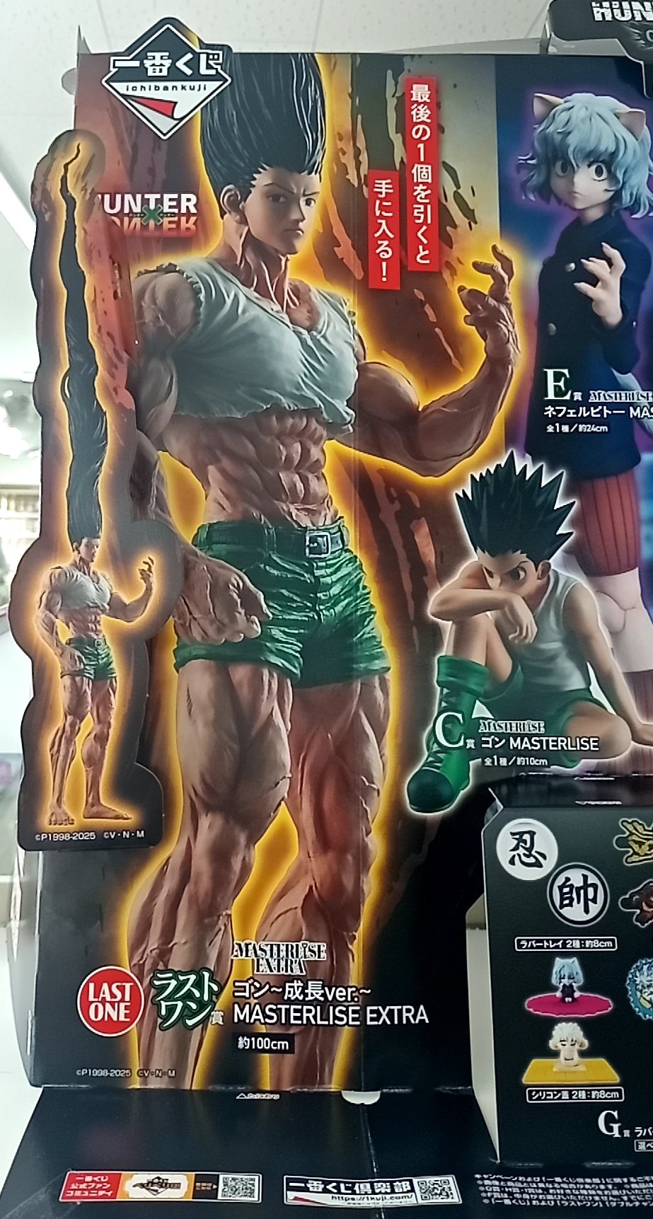 一番くじ ハンターハンター HUNTER×HUNTER ラストワン賞 ゴン～成長 一