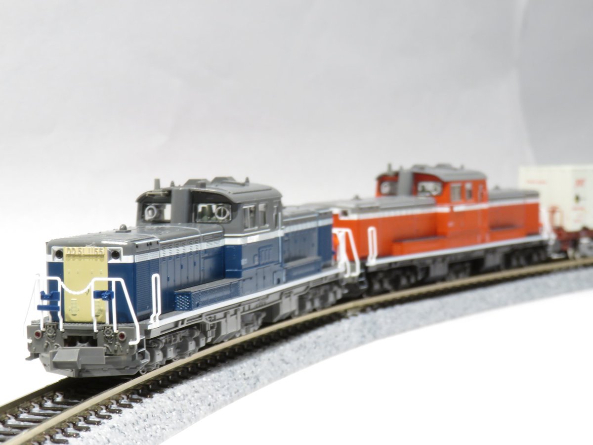 コキ50000系 石北本線コンテナ貨物列車11両セット￥32,560】 10-1317の