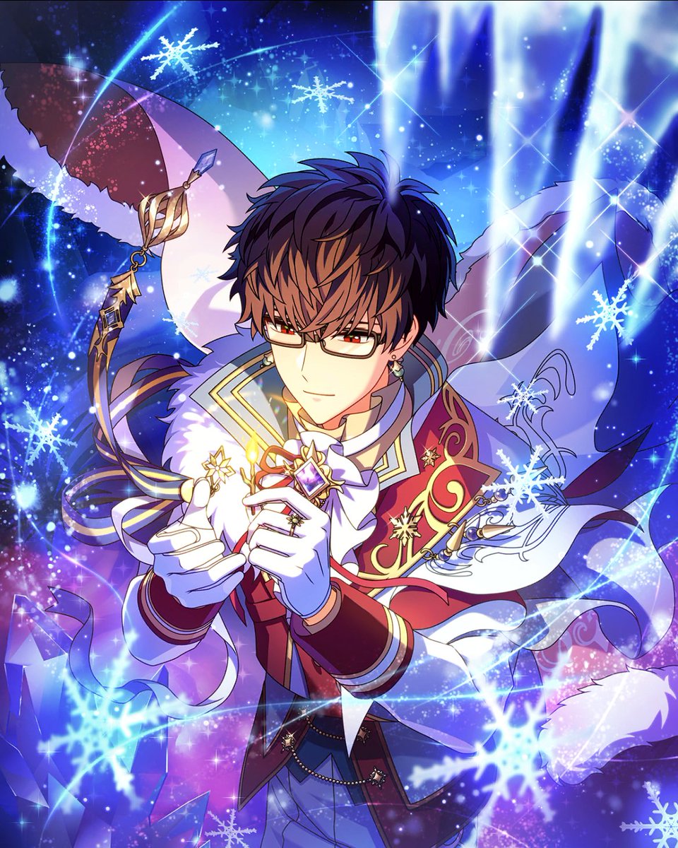 フルカードイラスト 《叶わぬ吹雪に願いを灯して》SSR 【お菓子のよう