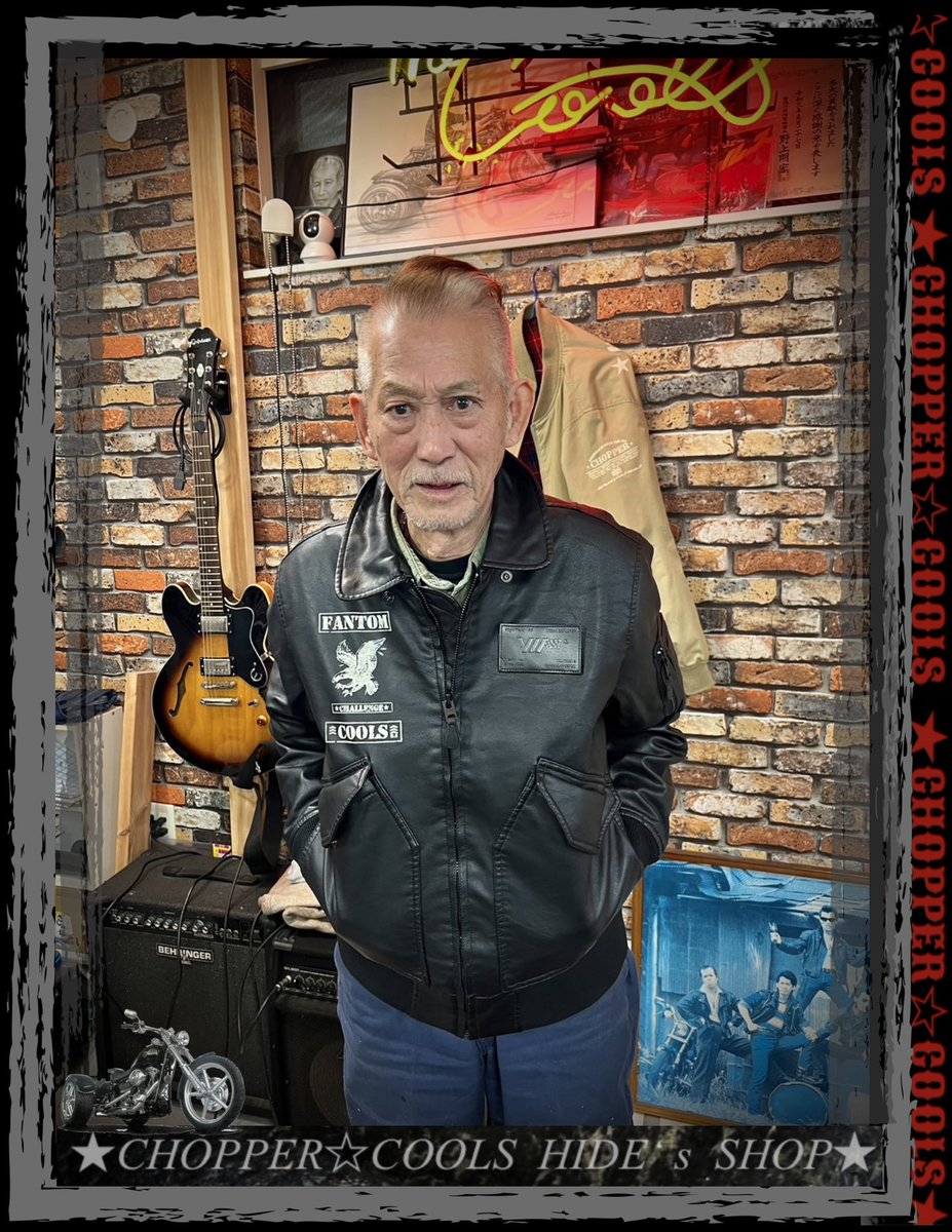 COOLS #クールス #佐藤秀光 🔥☆FANTOM☆COOLS☆🎸 🌟☆革ジャンEAGLE