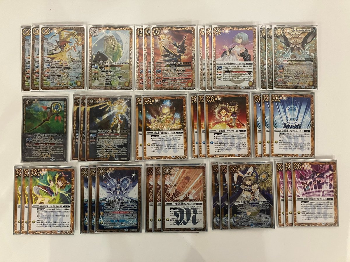 バトスピ フルールデッキ 入れ替えパーツあり バトスピ フルールデッキ