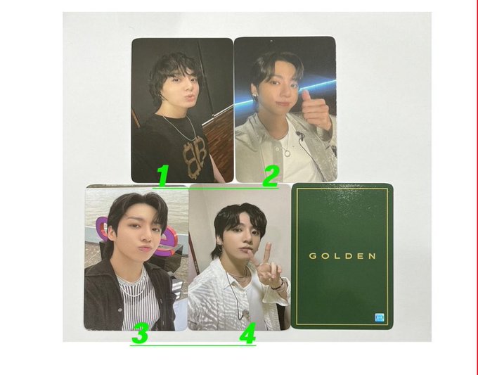 BTS グクGOLDEN soundwave JUNGKOOK ラキドロ4種