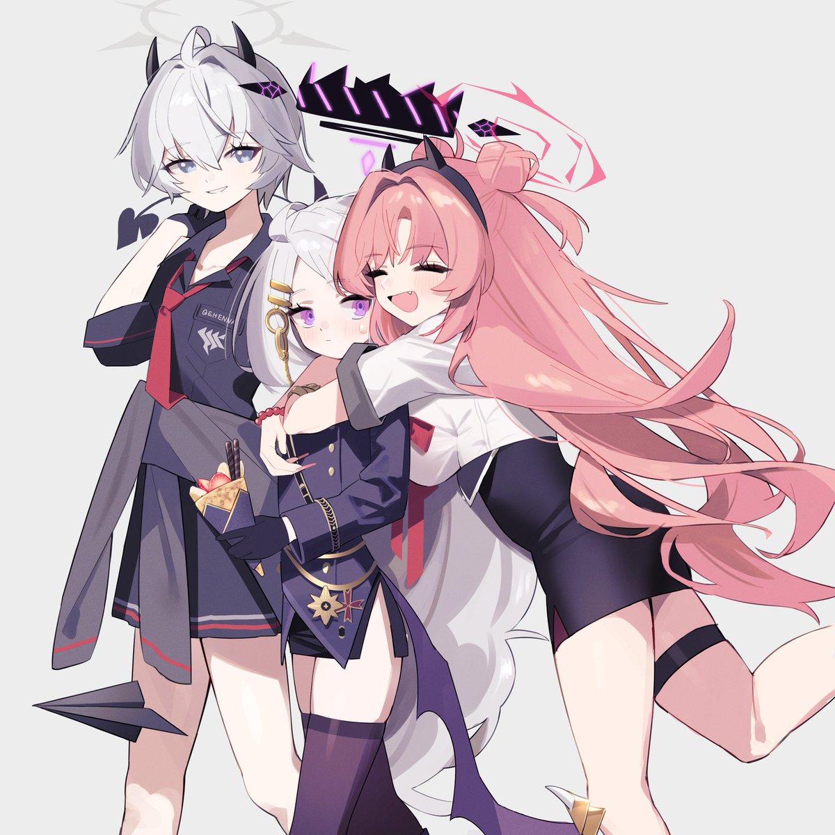 ブルアカ 額装イラスト 空崎ヒナ 「陽ひらく彼女たちの小夜曲