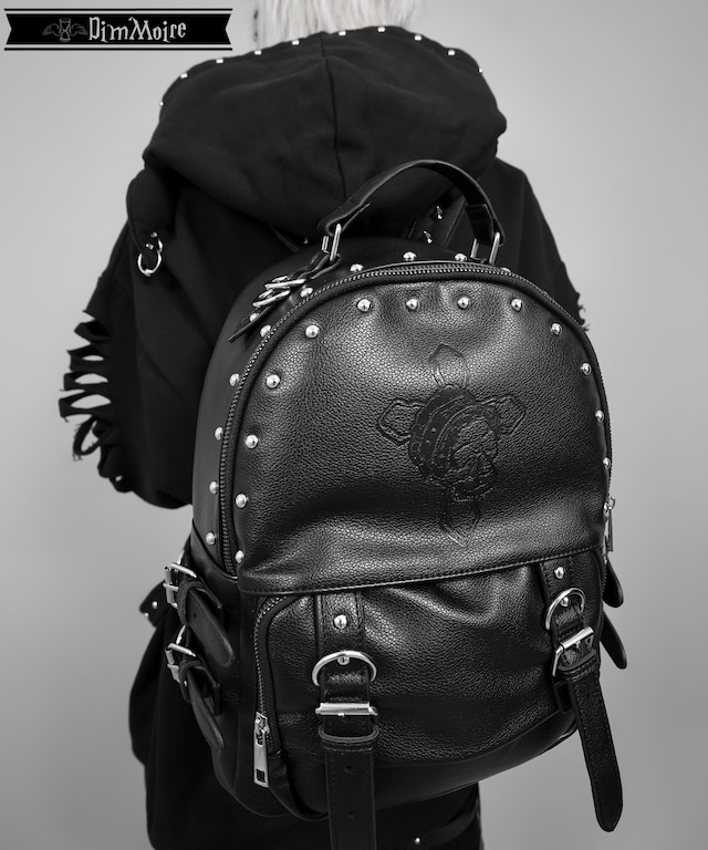 NEW ARRIVAL】 【DimMoire】 Skull刻印スタッズリュック/Black 16,940