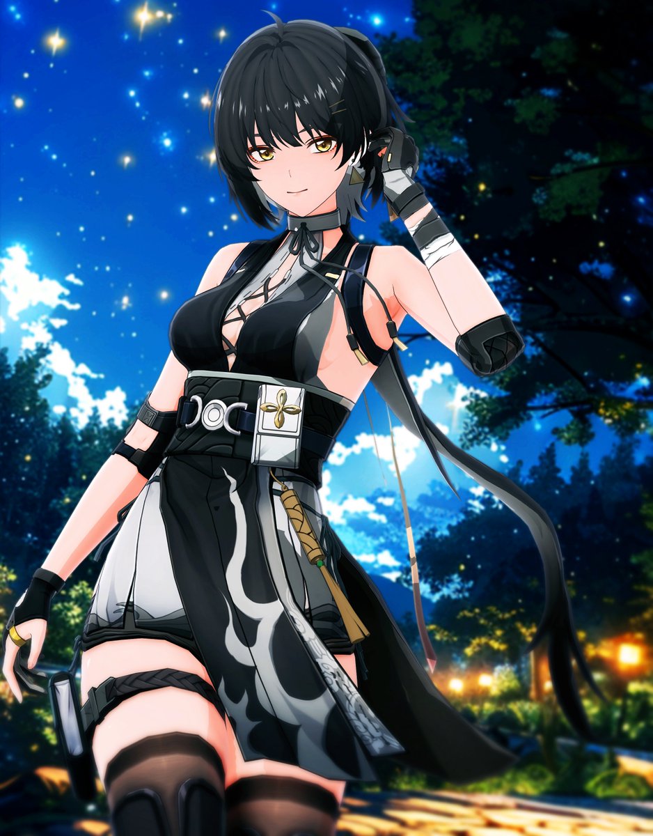 MMD鳴潮】 漂泊者さん ＜使用モデル＞ ・女漂泊者「鳴潮(公式)様、1010