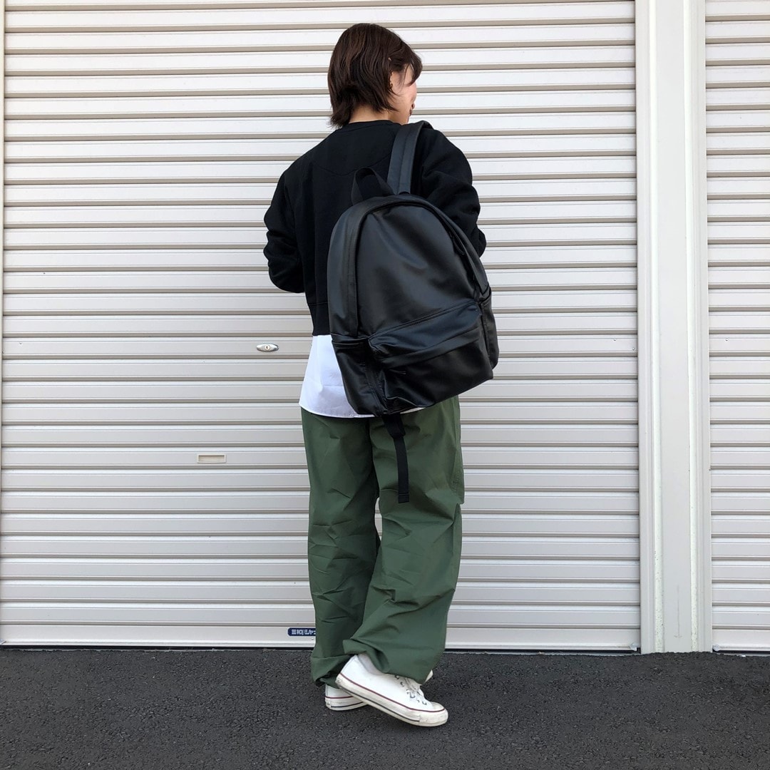 植物由来の原料を使ったリュックサック』は、とうもろこし由来の原料を