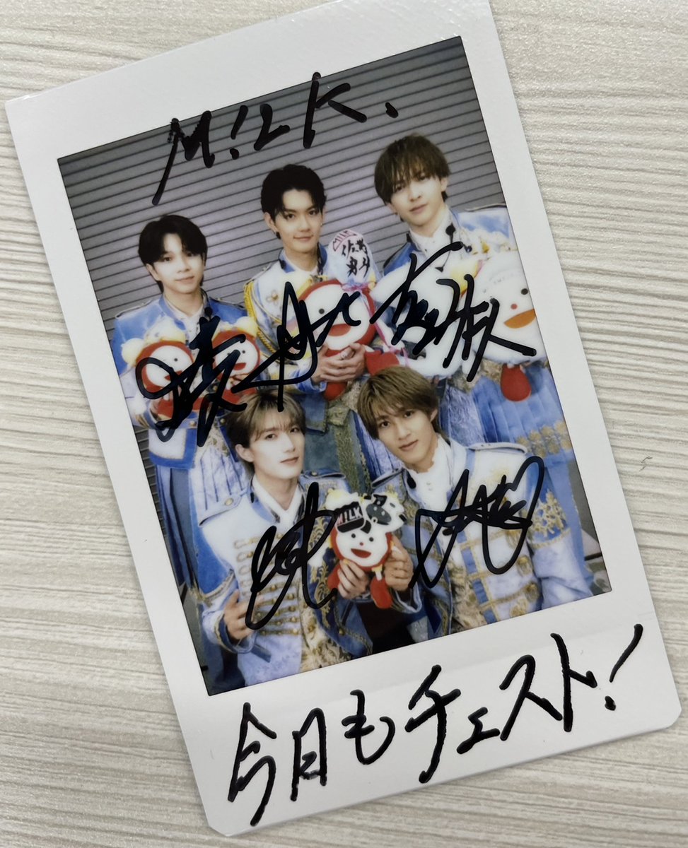 🎁M!LKの皆さんのサイン入りチェキを1名様に‼️🎁 #めざましテレビ30