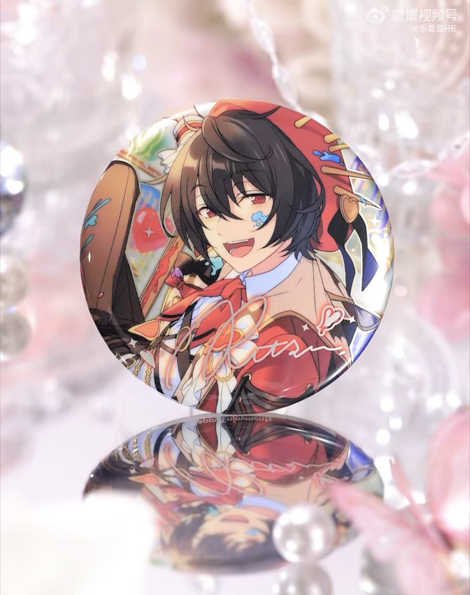 あんスタ 中国 繁夢 缶バッジ 実物図公開 4月3日10時(中国時間)より