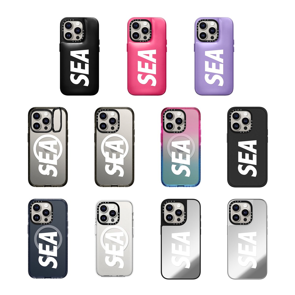 wind and sea & casetify WIND AND SEA×CASETIFY iPhone 12,12 Pro