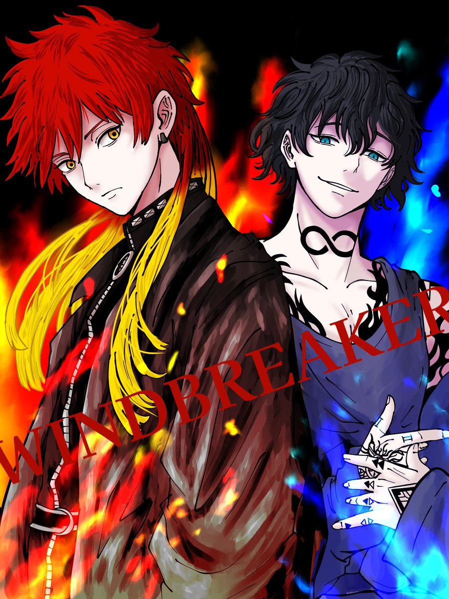森羅の炎火 -棪堂哉真斗-焚石矢- #棪堂哉真斗 #焚石矢 #WINDBREAKER