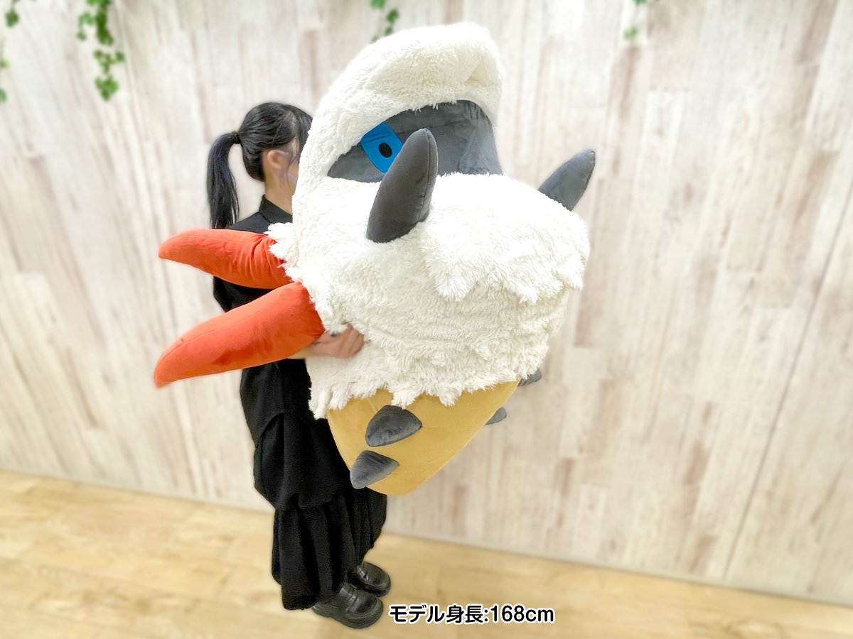 ポケモンセンター 等身大メラルバ ぬいぐるみ 本日より受注開始