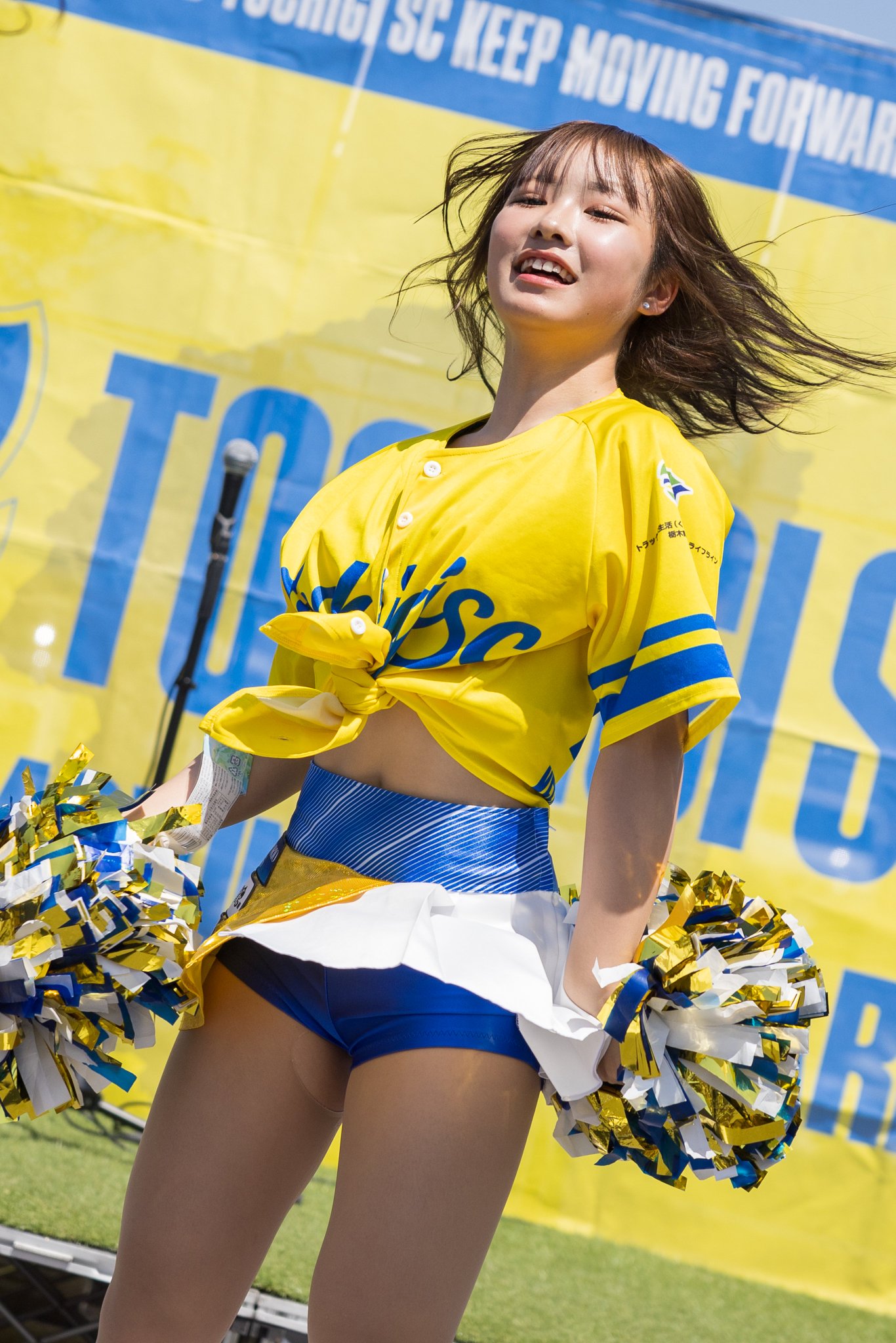 チアクラブユニフォーム【上S、下M】 チアクラブユニフォーム 上下L