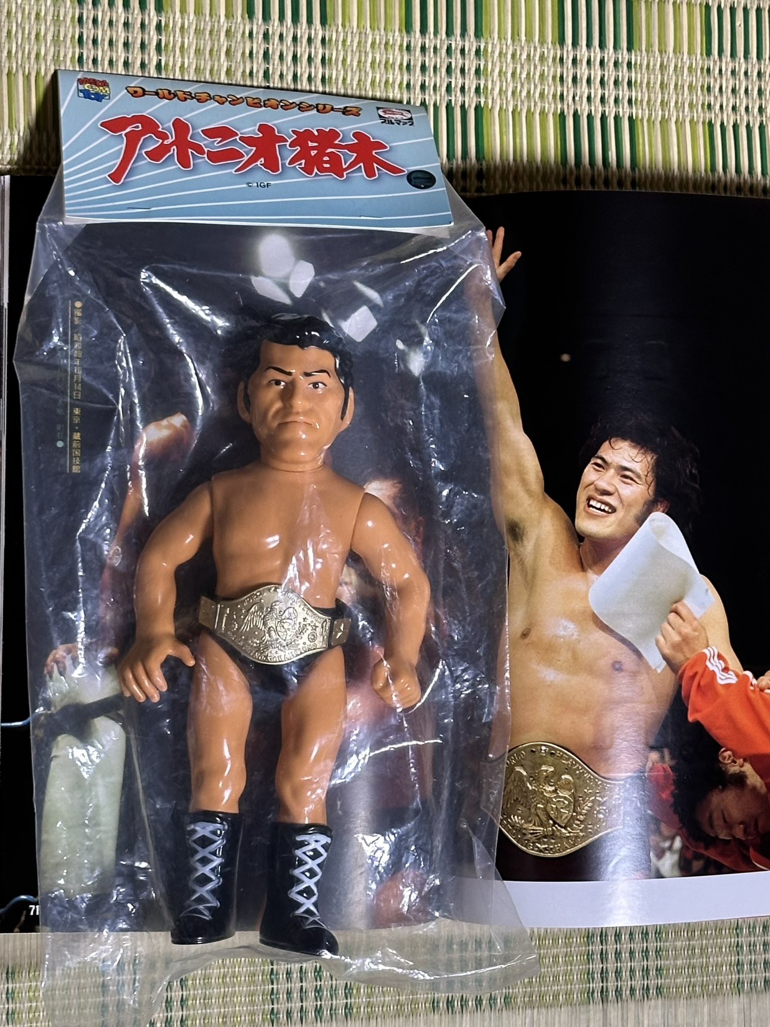 スタン・ハンセン ポピー スーパープロレスラー 当時物 スタン