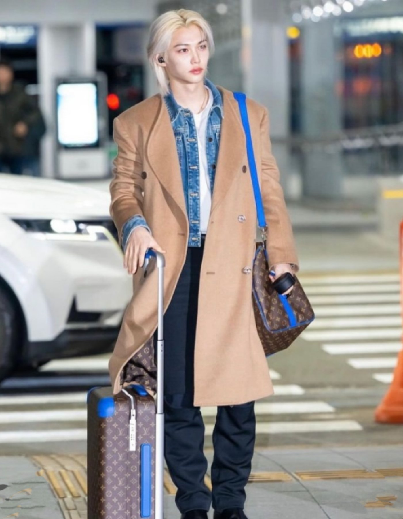 未使用 JEANS スタジャンS 緑 スキズ フィリックス着用 ピリ 未使用