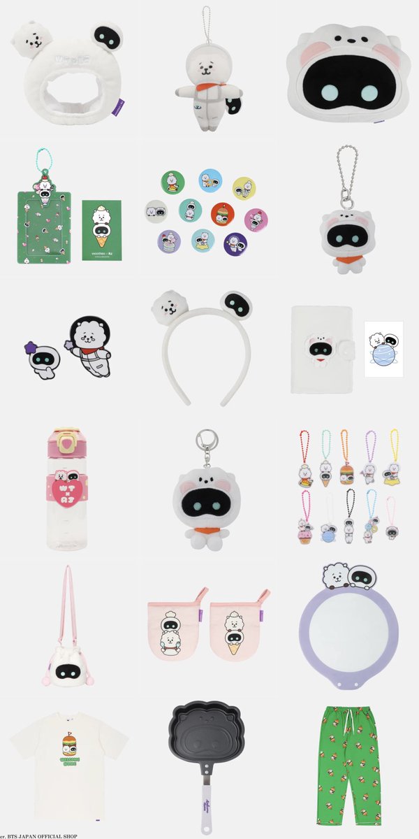 BTS ジンのWootteoとRJのコラボ限定版コレクションが再販開始！！ 予約