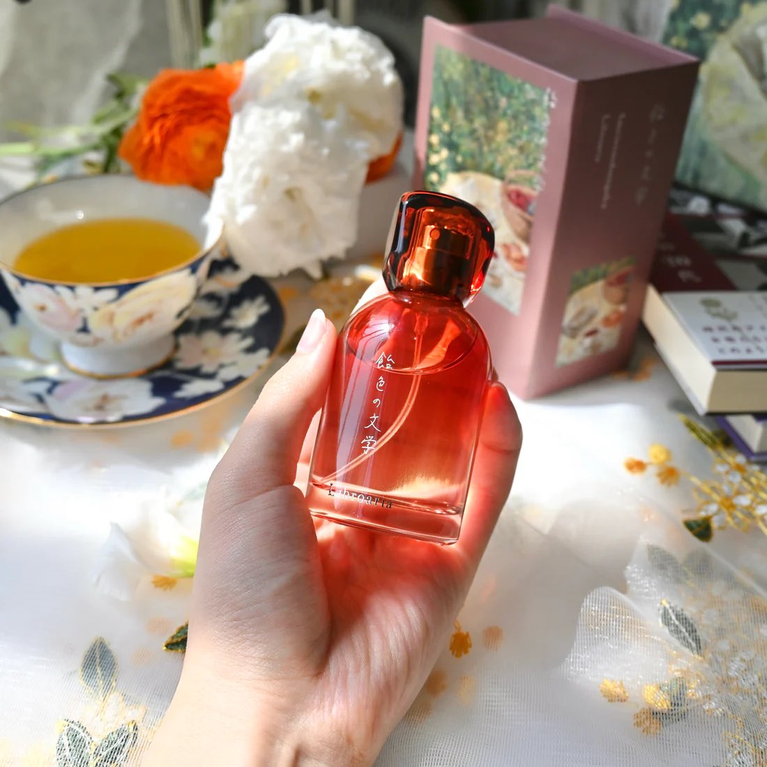 アフタヌーンティー』がテーマの香水 リブロアリア 飴色の文学。ベース