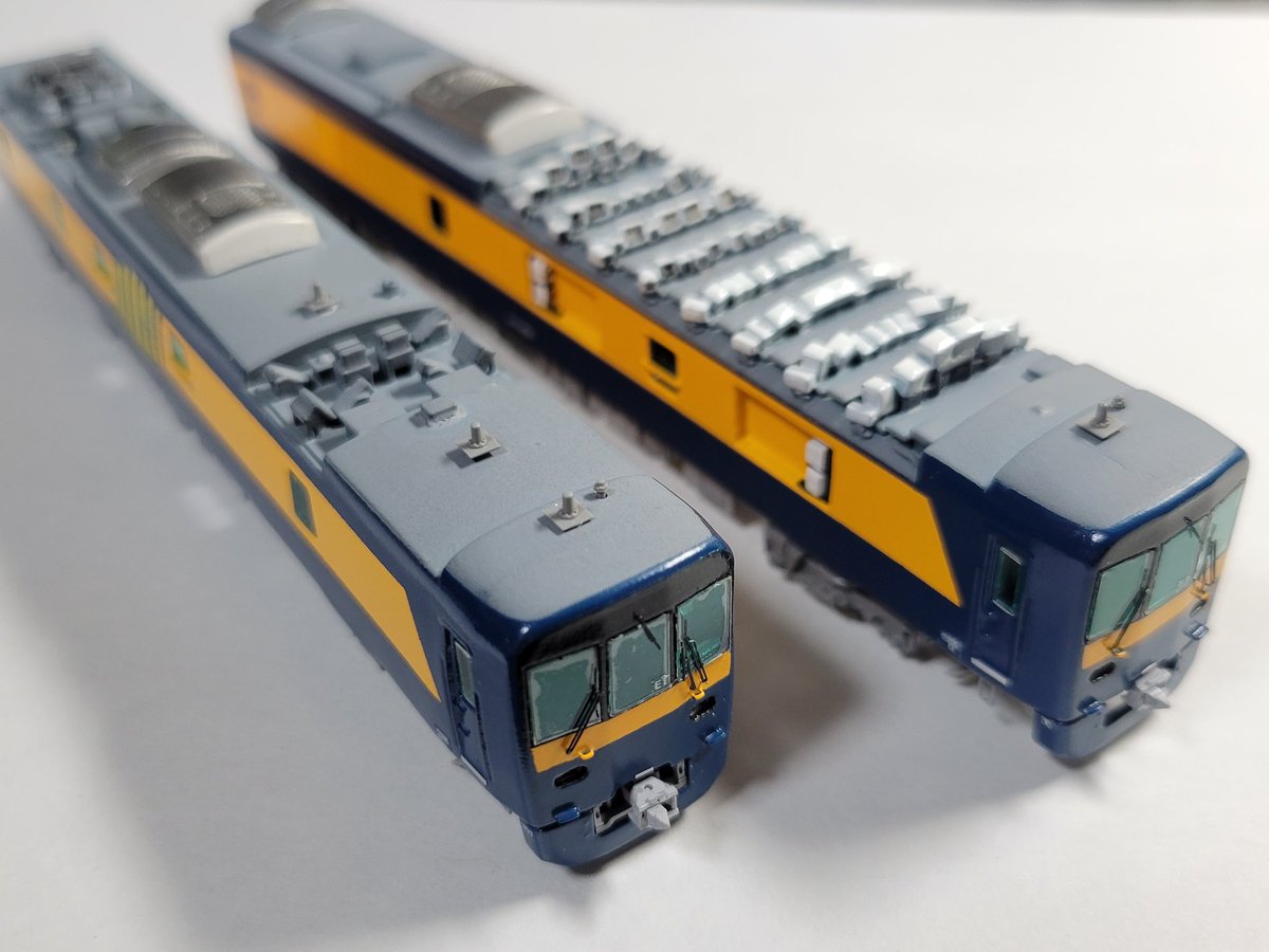 DEC741形気動車 完成！ 模型工房パーミル製の3D+紙製キットを組み立て