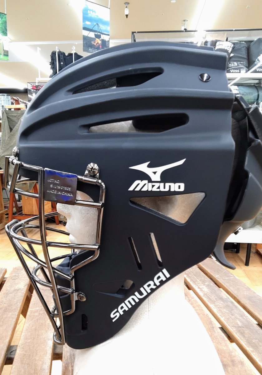 MIZUNO ホッケー型キャッチャーマスクお売りいただきました⚾ 現役時の