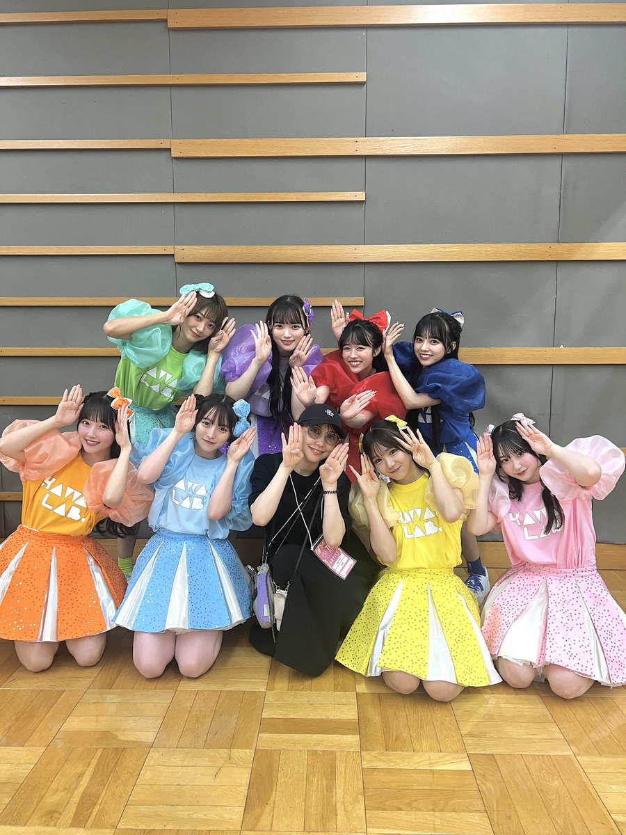 KAWAII LAB.プロデューサーの 木村ミサさん@misaxmas_と🐰 💛古澤里紗