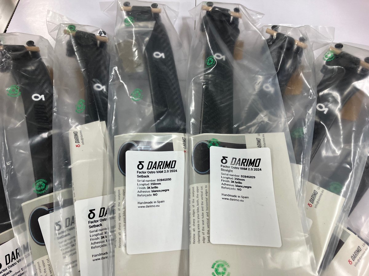 DARIMO エアロシートポスト FACTOR OSTRO VAM 2.0用が新登場