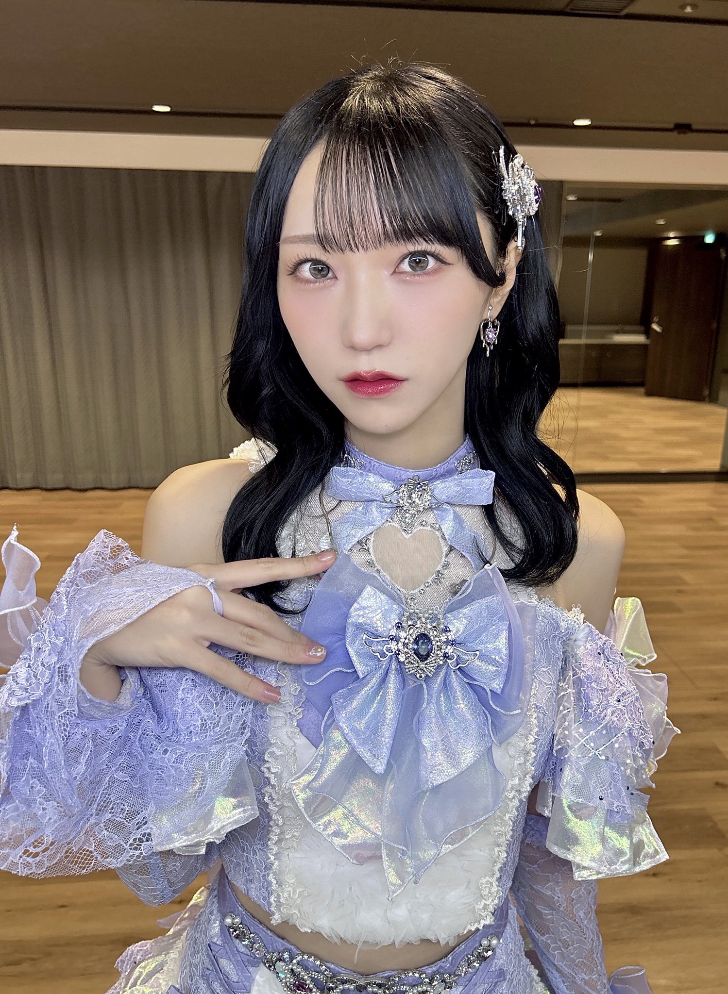 野口衣織 直筆 イコラブ 生写真 魔法少女 野口衣織 直筆 生写真