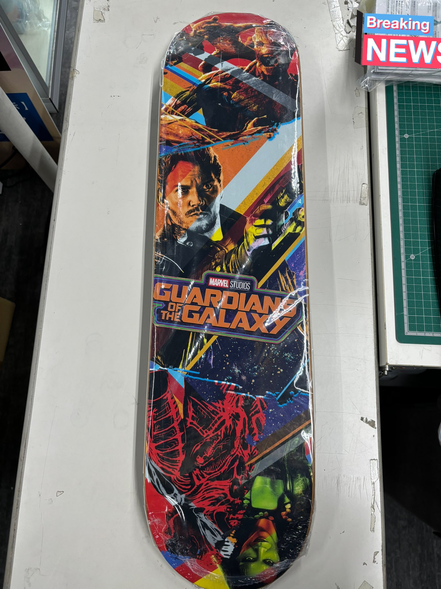 ガーディアンズ・オブ・ザ・ギャラクシー スケートボードデッキ2枚
