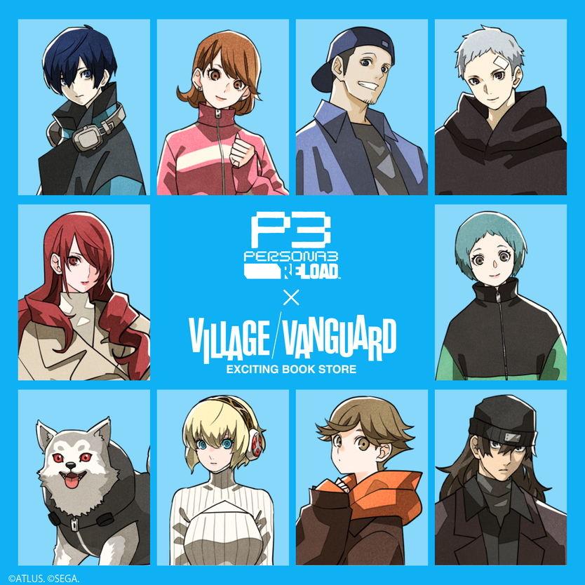 ペルソナ3 リロード』×ヴィレッジヴァンガードコラボグッズ詳細公開