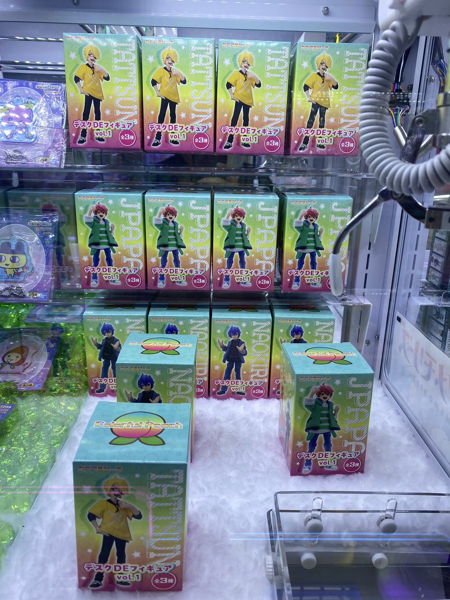 新景品🍑入荷情報】 1階ミニクレーンゲームコーナーに 『#カラフル