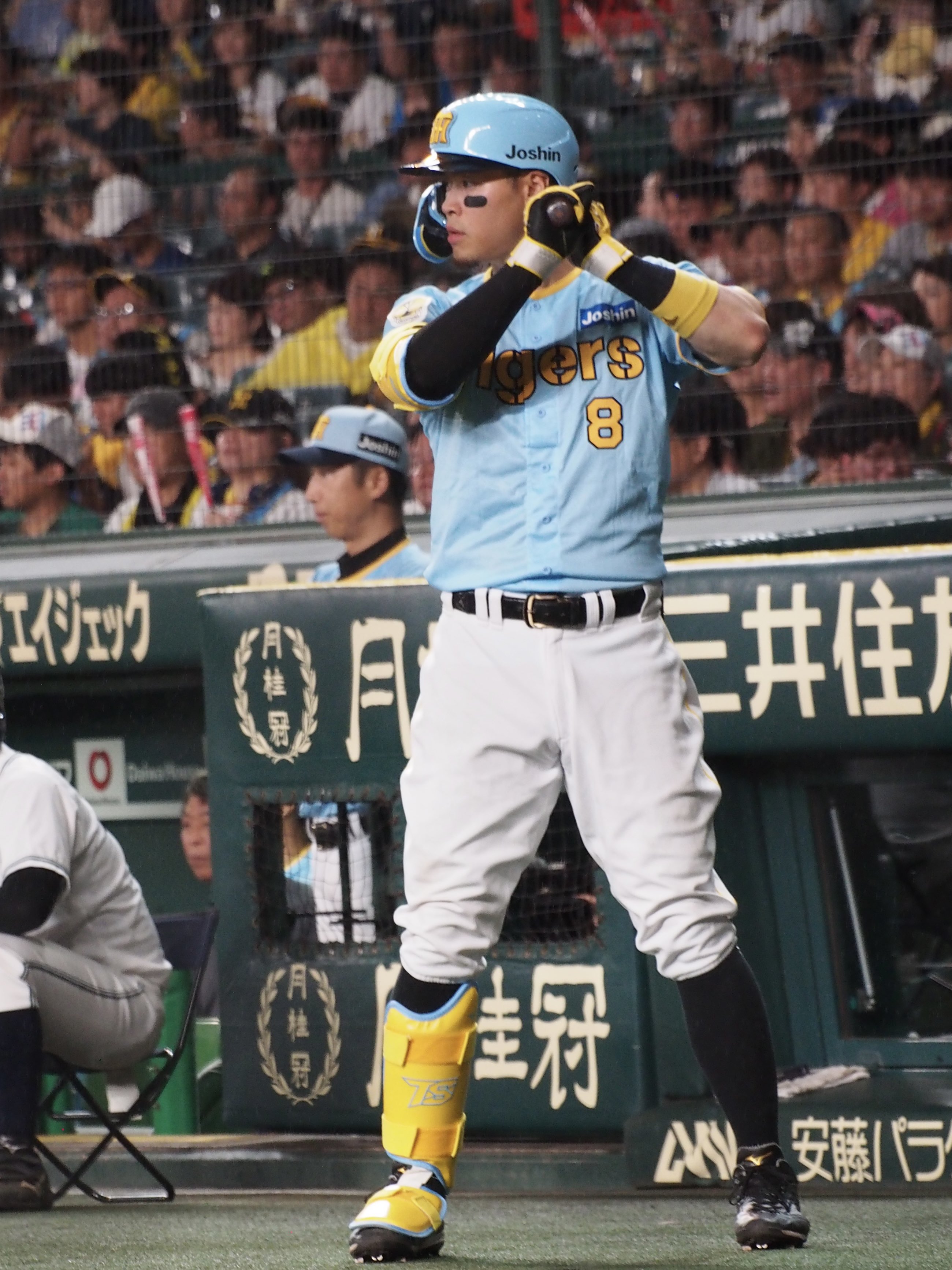 阪神タイガース レプリカユニフォーム 佐藤輝明 Lサイズ 阪神