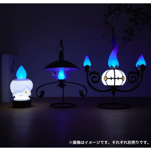 ポケモン 炎がまたたくLEDライト ヒトモシ ランプラー シャンデラ