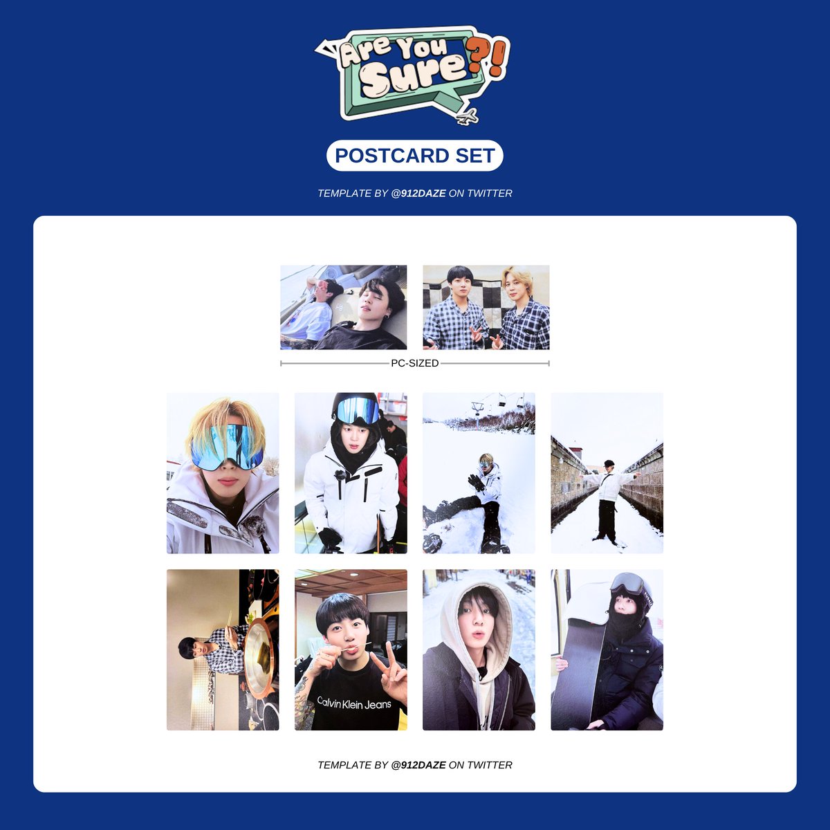 BTS JIMIN JK TRAVEL SHOW AYS BENEFITS WISHLIST TEMPLATES