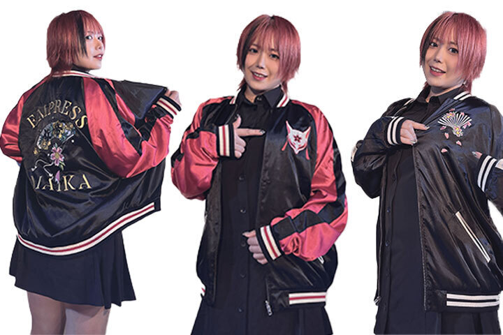 🧥 好評受注受付中 🧥 】 #岩谷麻優 #鹿島沙希 #舞華 選手のスカジャン