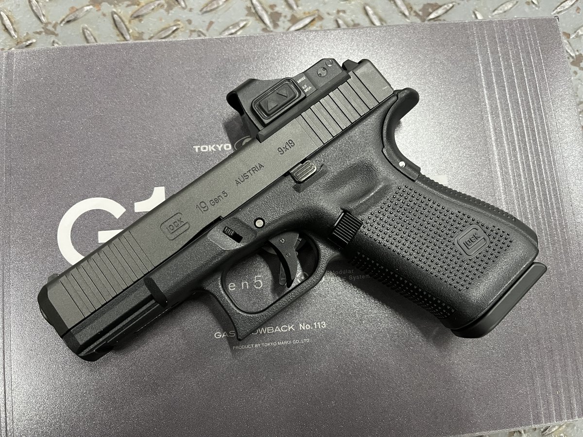 発売されたばかりの東京マルイのG19 Gen5 MOSを早速購入してノーベル