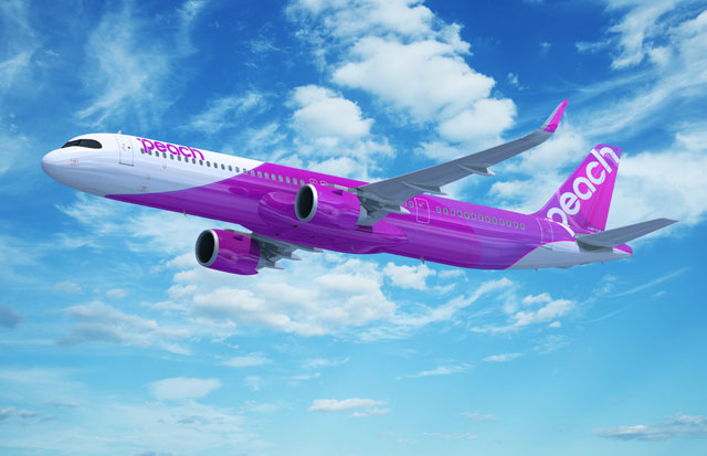 ピーチ、A321XLRを28年度導入へ 国内初の超長距離型、ANA未就航路線も