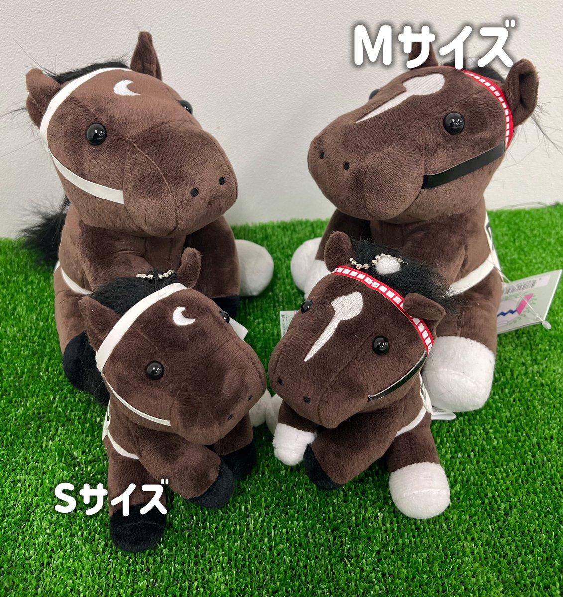 ✨アイドルホースぬいぐるみ 新商品✨ Sサイズのみ販売していた二頭が