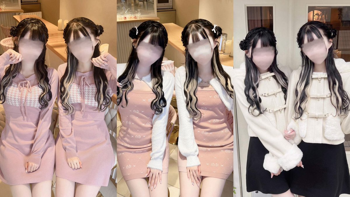 ｲﾓちゃん(@0oy16 )コラボアイテムの千鳥ワンピース(ピンク)秒速完売