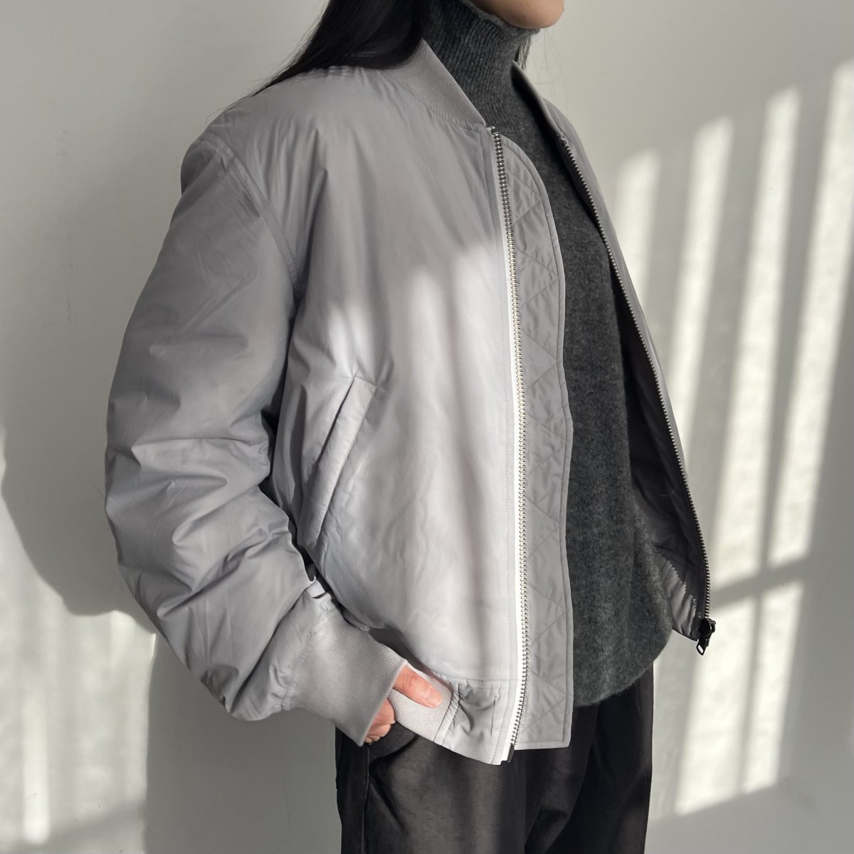Labo紳士 MUJI ダウンブルゾン MA-1